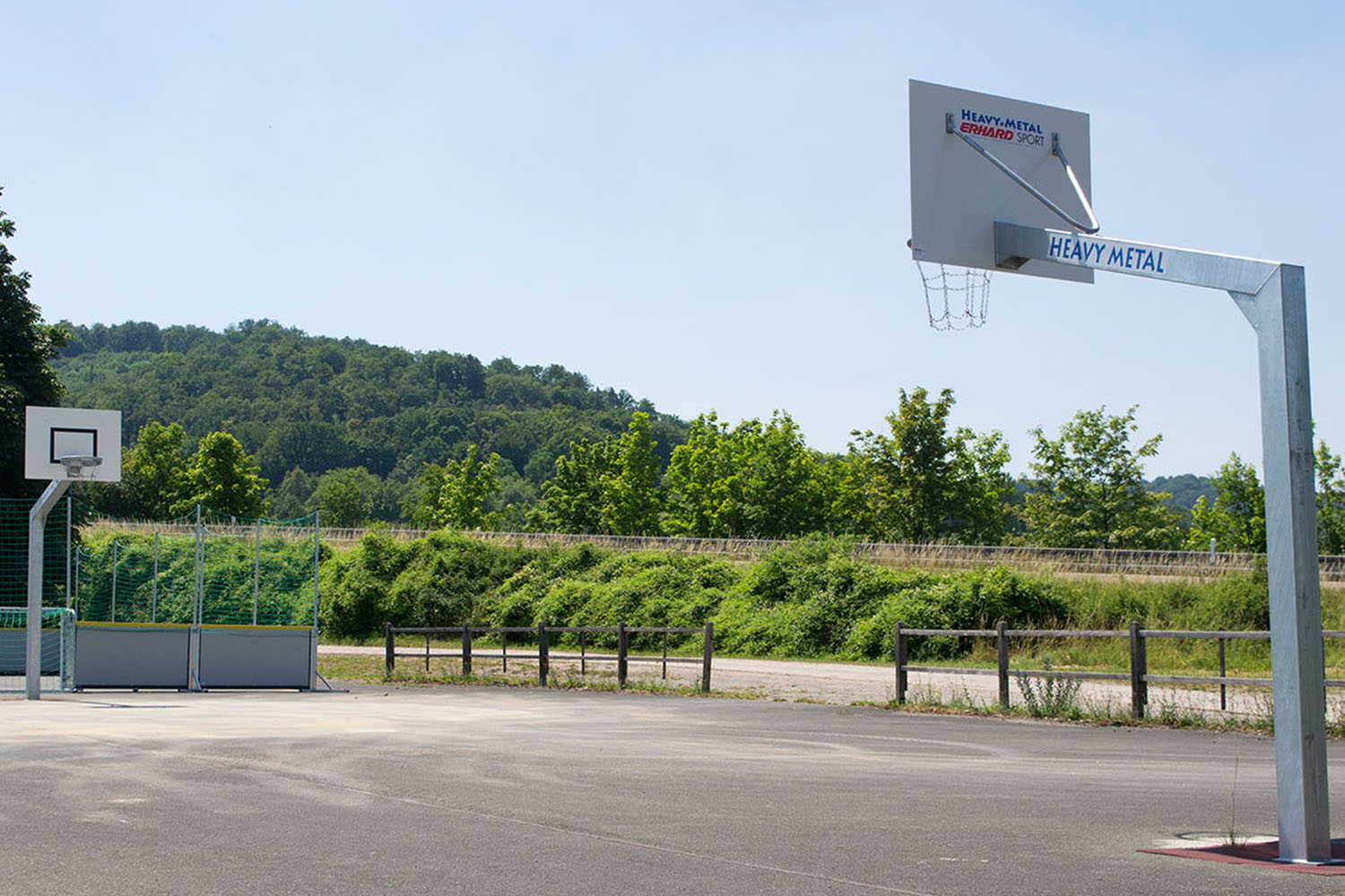 Basketballfeld Basketballfeld